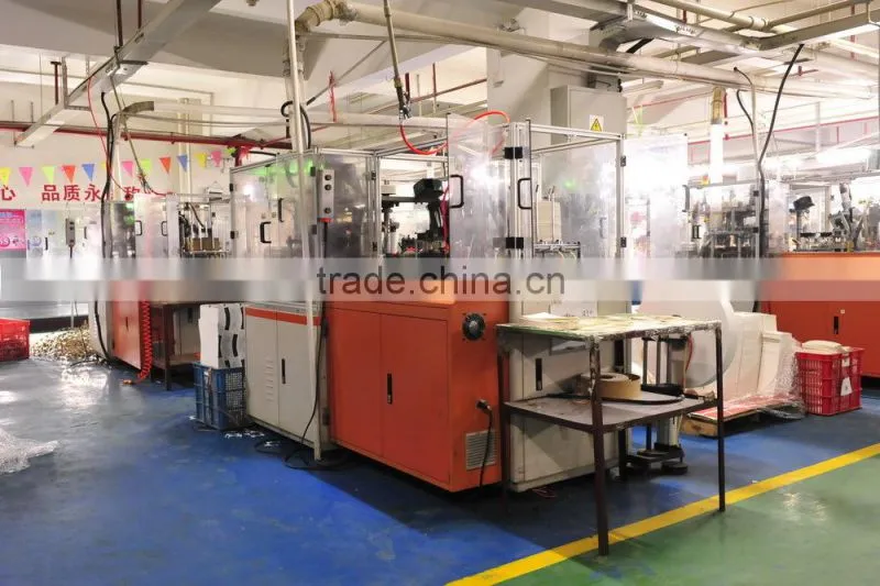 Full automatic paper tea cup making machine for making disposable cup