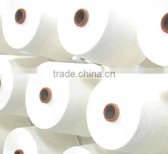 raw white natural cotton Nm 35/2 combed yarn for knitting