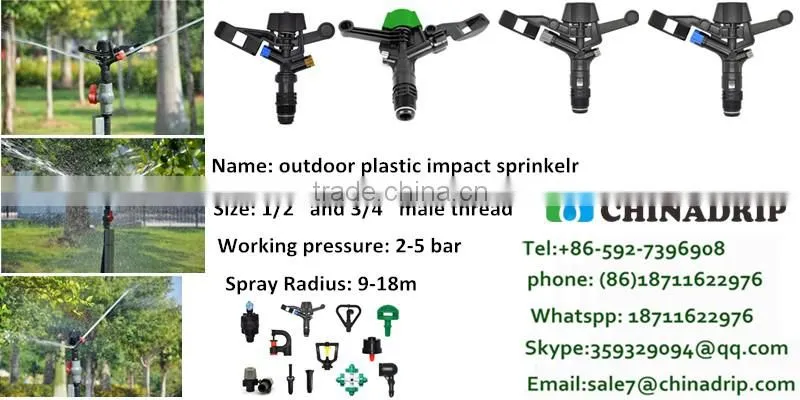 plastic sprinkler agriculture irrigation system