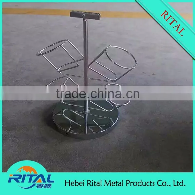 Manufacturer of Metal Hanging Coffee Mug/Cup Metal Display Rack