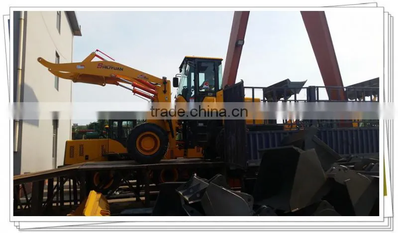 TOP brand Small earth-moving machinery wheel loader made in QINGZHOU