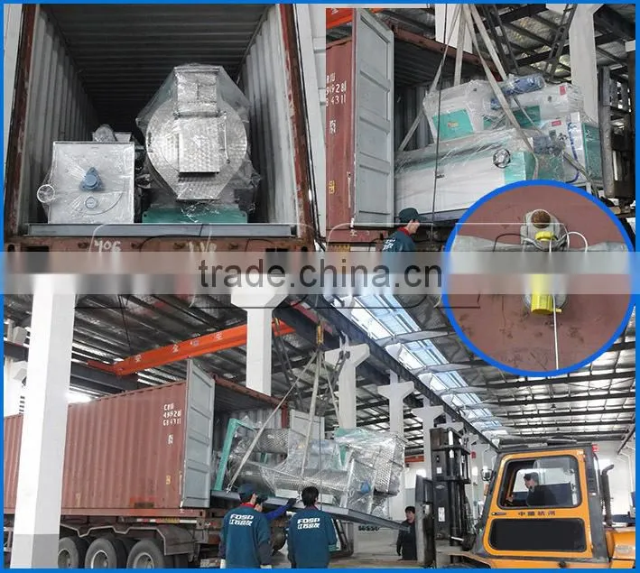 4-50tph Hammer crusher machine wide fine crushing equipment for grains