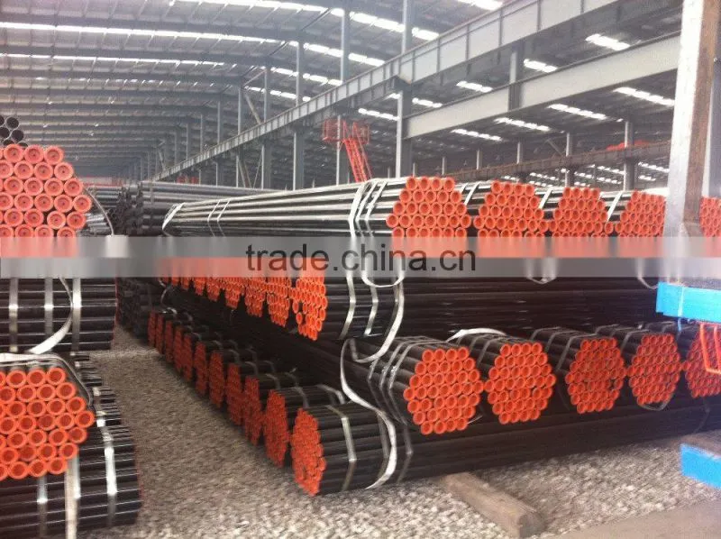 High quality of Electric Resistance Welding steel pipe /black steel pipe/oil and gas pipe