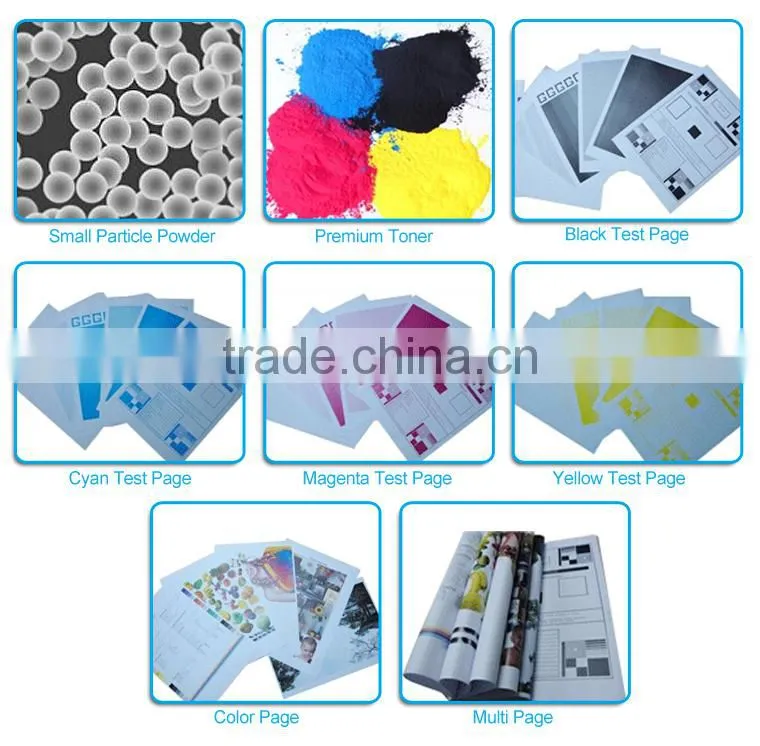 Universal laser printer toner powder bulk color toner