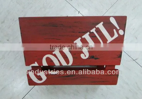 Vintaged Small Wooden Display Box