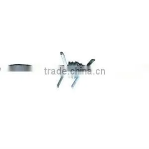 galvanized barbed wire/single strand four pints barbed wire/double strands barbed wire