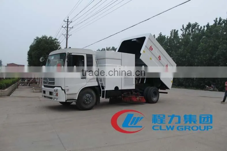 Driveway Vacuum Sweeper Truck CLW5122TSLT4 Road Sweeping Truck