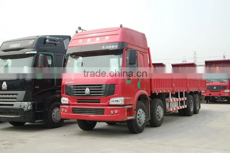 Factory Directly Euro3 HOWO Dropside Lorry 290hp 8x4