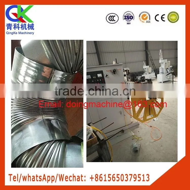 water heater pipeline forming machine with soldering equipment