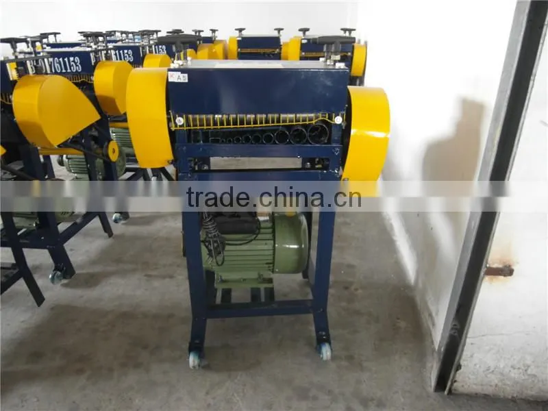 CE cable and wire stripping machine recycling machine with five blades 918-KA
