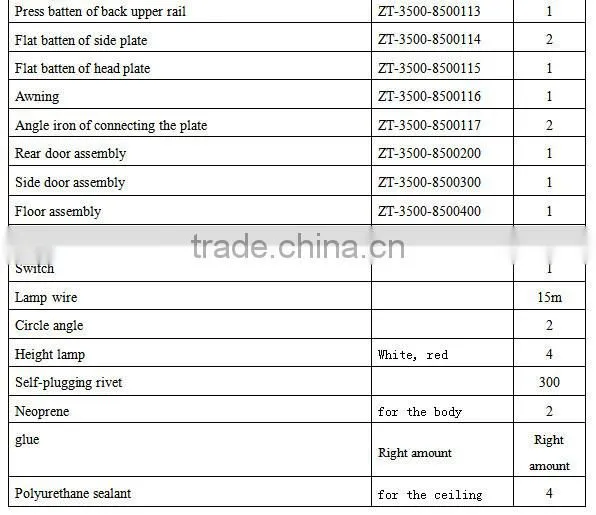 Multifunctional cartering truck made in China