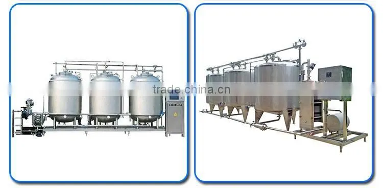 Passed ISO9001 Certification CIP Beverage Systems Equipment