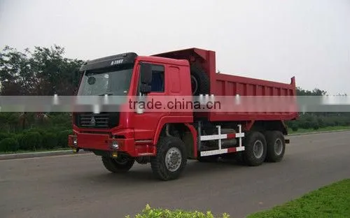 HOWO 6by6 all wheel drive tipper truck