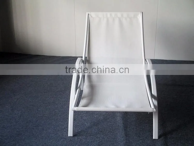 Outdoor Furniture Stackable Aluminium Mesh Lounge Chair