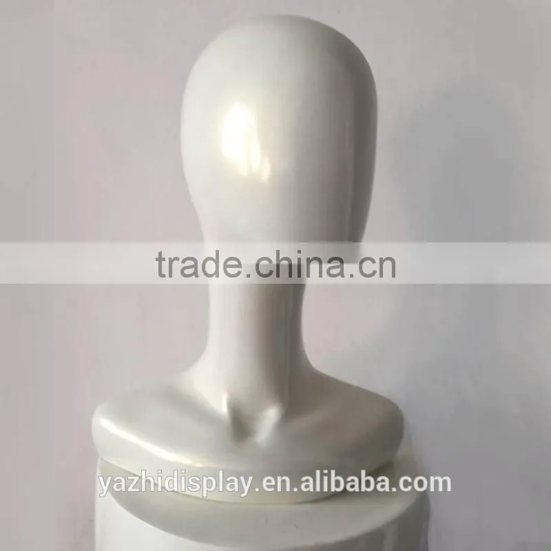 Shirt collar mannequin head,mannequin head for hat and tie display