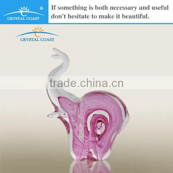 Pink elephant wedding favor return gifts; hand made craft elephant souvenir items