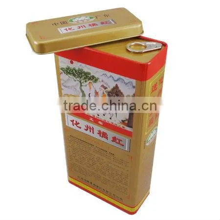 fancy gift metal tin boxes for ginseng