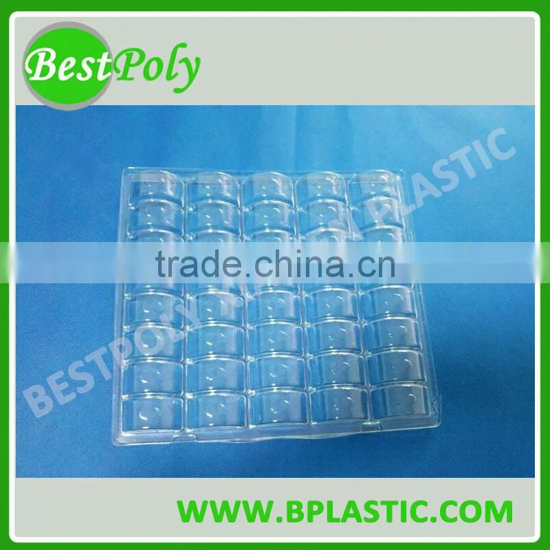 2015 Custom bliter chocolate try,plastic tray for biscuit