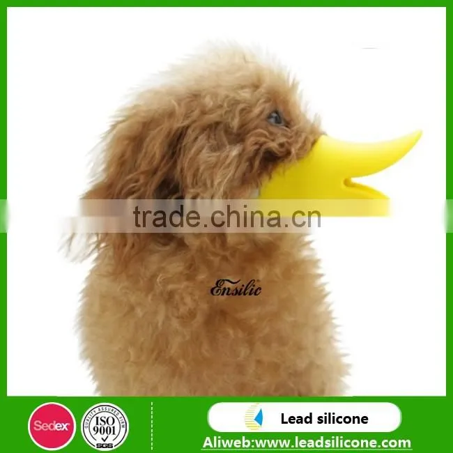 Duck Mouth Shape Silicone Dog Muzzle,Silicone Dog Mouth Mask,Pet Dog Muzzle