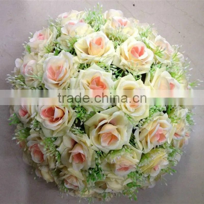 decorative artificial flower balls for weddings hanging flower ball