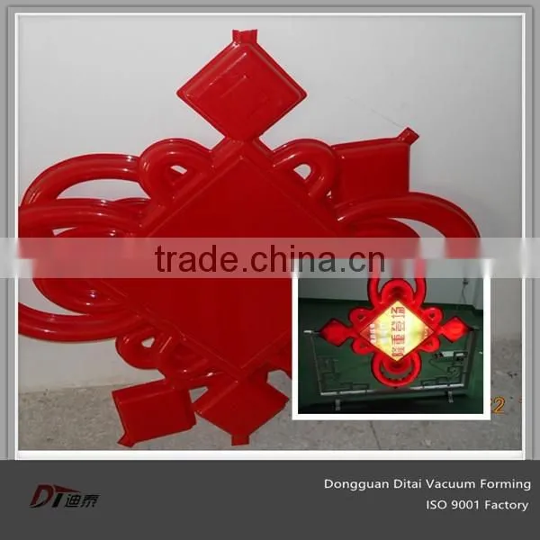 Plastic lightbox for advertisement