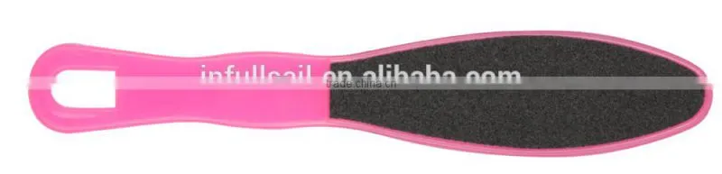 Sandpaper foot smoother with plastic handle