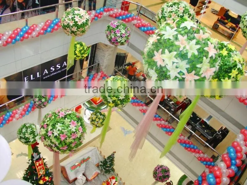 ornamrnt Plastic ball factory sale direct sale outdoor artificial boxwood