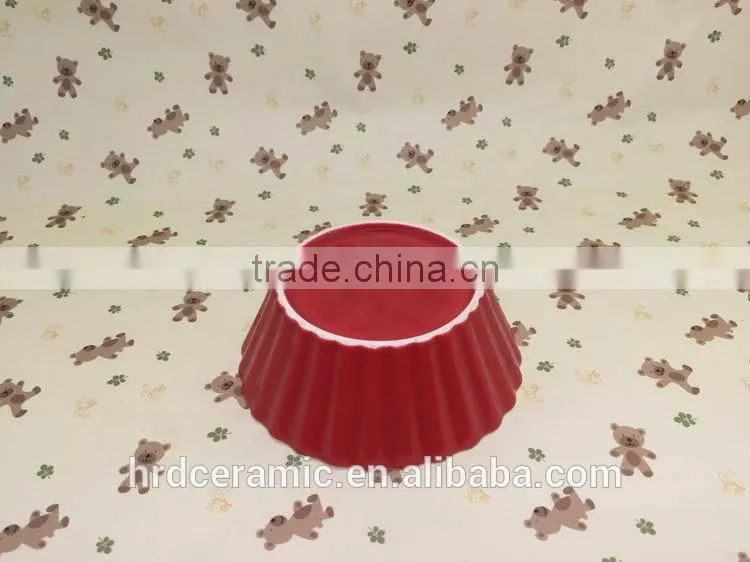 Stocked Porcelain color glazed dinner ceramic plate dishes
