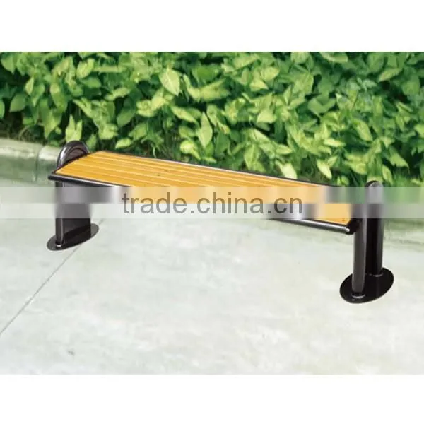 High Quality cheap park wooden antique vintage rustic wooden long bench HY-11