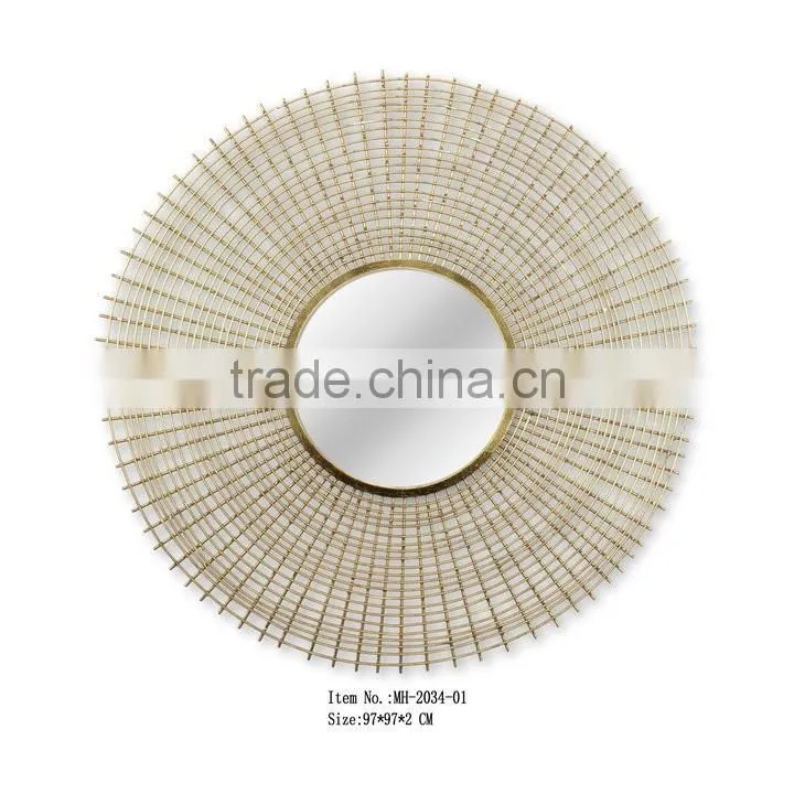 Interior Decorative Metal Mirror Frame For Wall arts