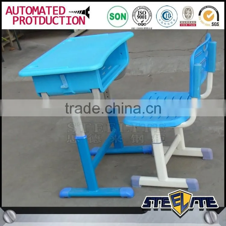 Plastic school furniture school sets children desk and chair