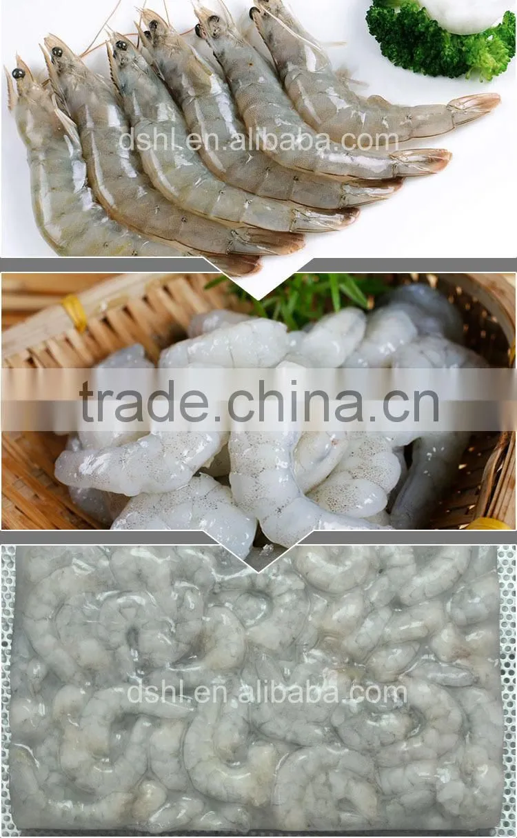 Frozen vannamei shrimp meat (PD)