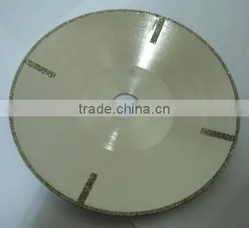 Diamond disc with continuous rim type