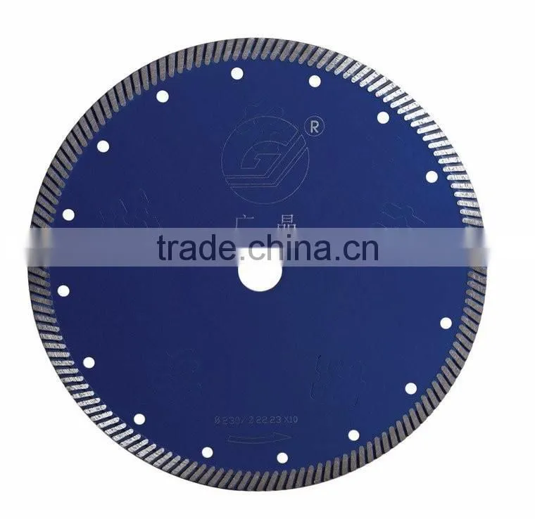 D230 Low Noise Turbo Blade with Flange Guangjing Sharpening Diamond Disc