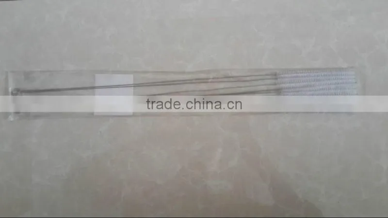 Stainless steel tube cleaning brush
