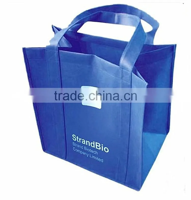 Wholesale Cheap Reusable 100gsm Nonwoven Shopping Grocery Bags