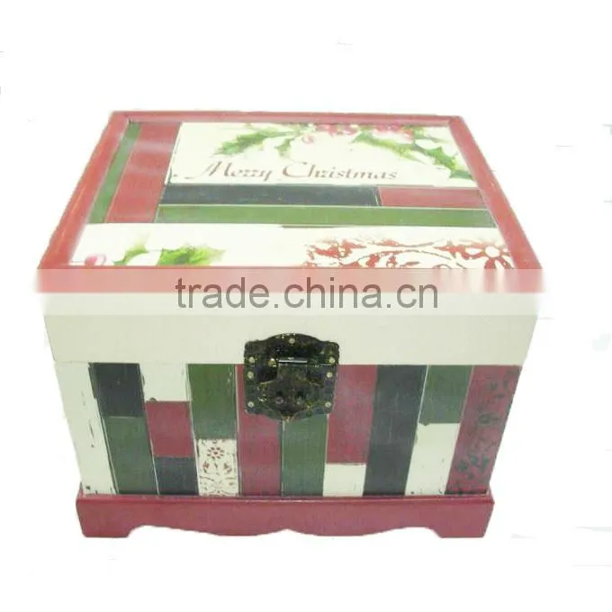 Large wooden dressing case/storage boxes