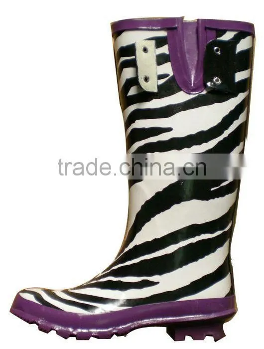 half rain latex boot adult rain boots