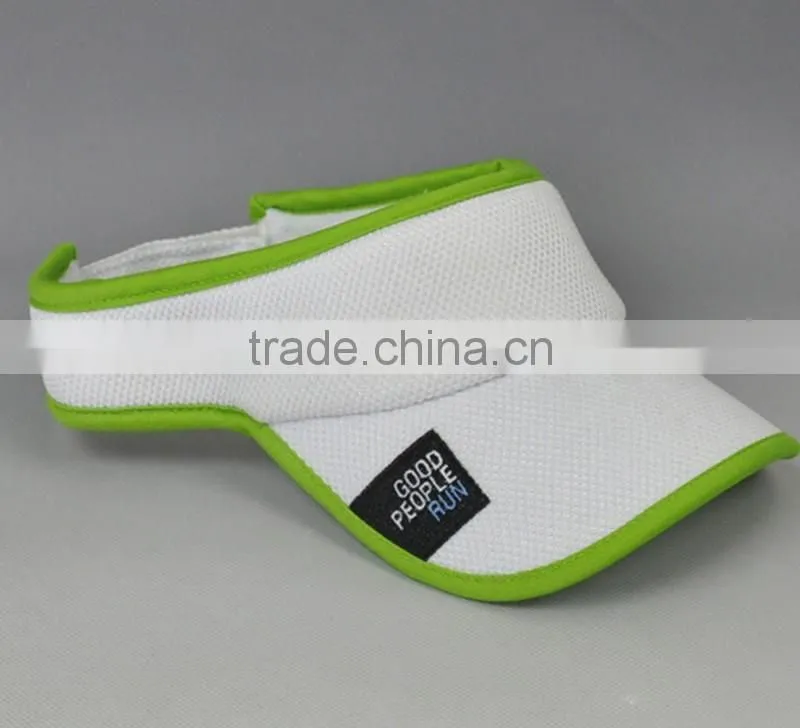 Elastic Band Visor Skull Cap Cheap UV Sun Visor Hats