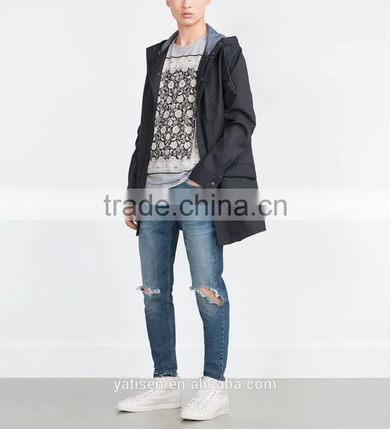 wholesale newest design custom flower pattern screen printed grey slim fit t shirt for man casual t shirt in bulk