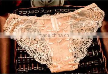 Lady transparent lace panty sexy adult woman underwear