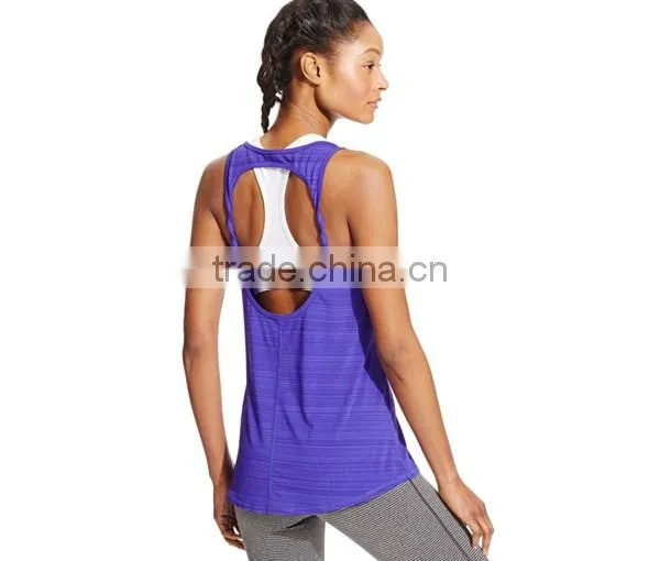 Freedom open back adjustable straps twist and turn tank top