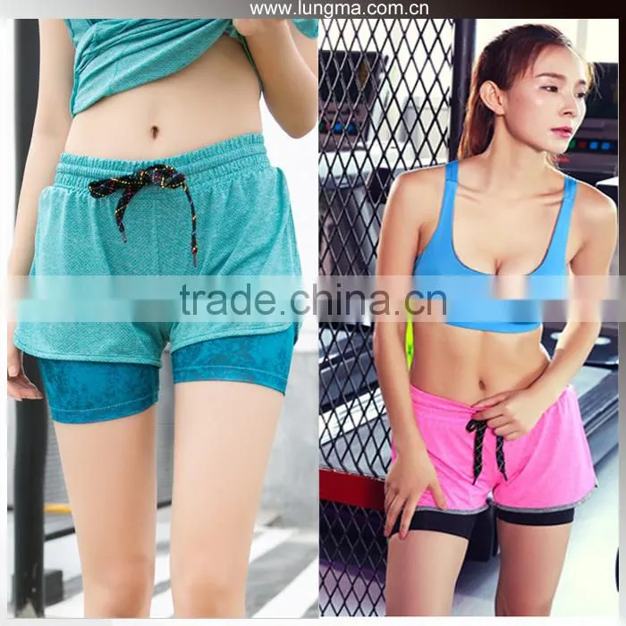 Seamless Nylon & Spandex Crossfit Fitness Yoga Racerback Sports Bra Custom