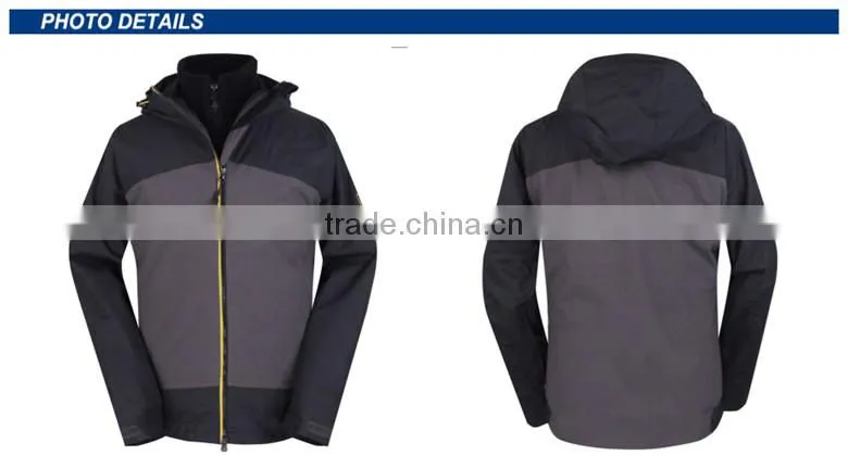 Custom Waterproof WinterJacket Men's Climbing Wear