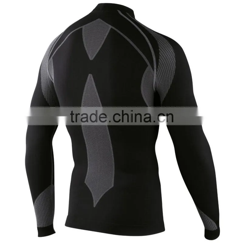 Thermolite seamless men thermal long sleeves