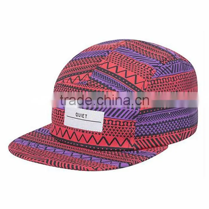 blank custom 5 panel hats no minimum