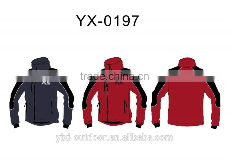 Red bicycle reflective in night jacket wholesale jacket 2017 best sale