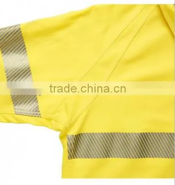 long sleeve fire retardant polo with FR segmented tape