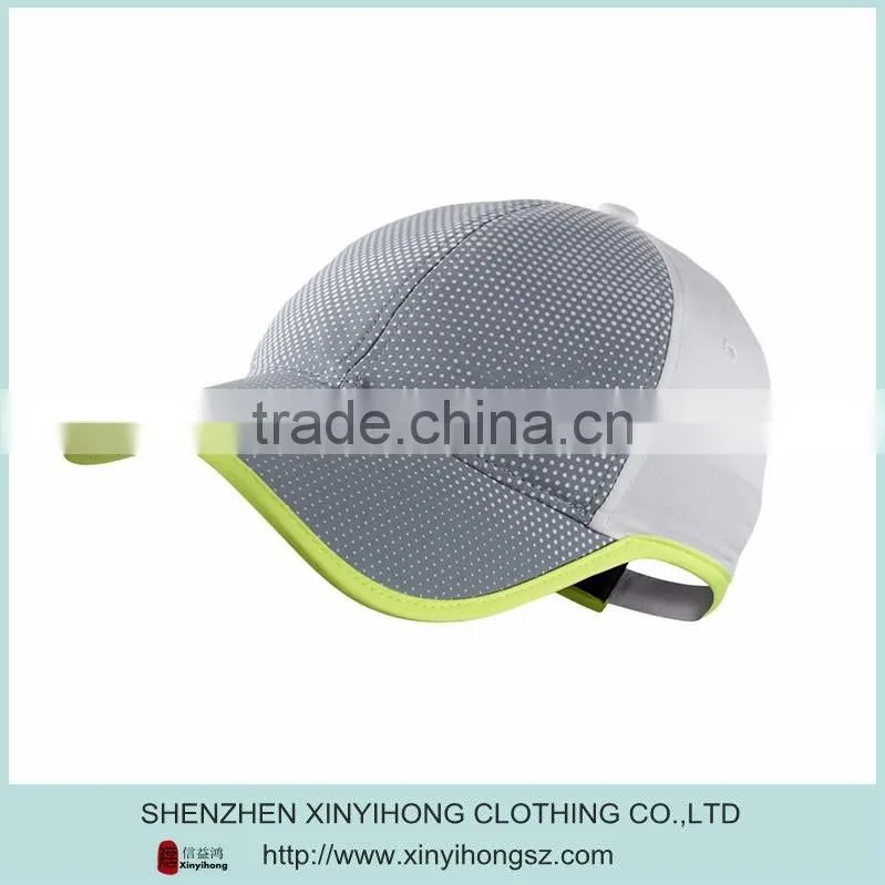 breathable golf caps/running sports caps with customized embroidery logo