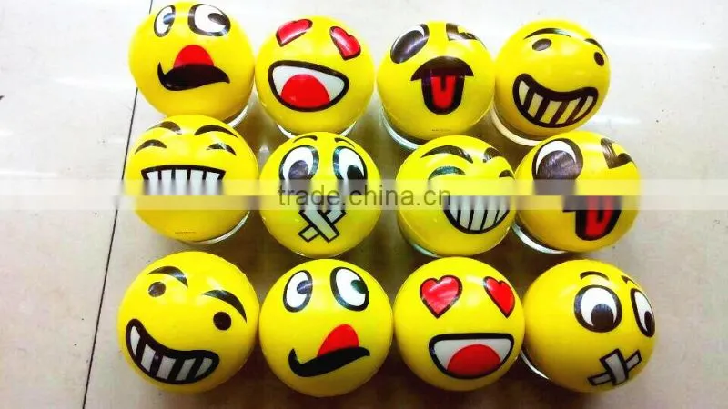 6.3cm PU stress ball printing ladybird beetle ladybird PU ball